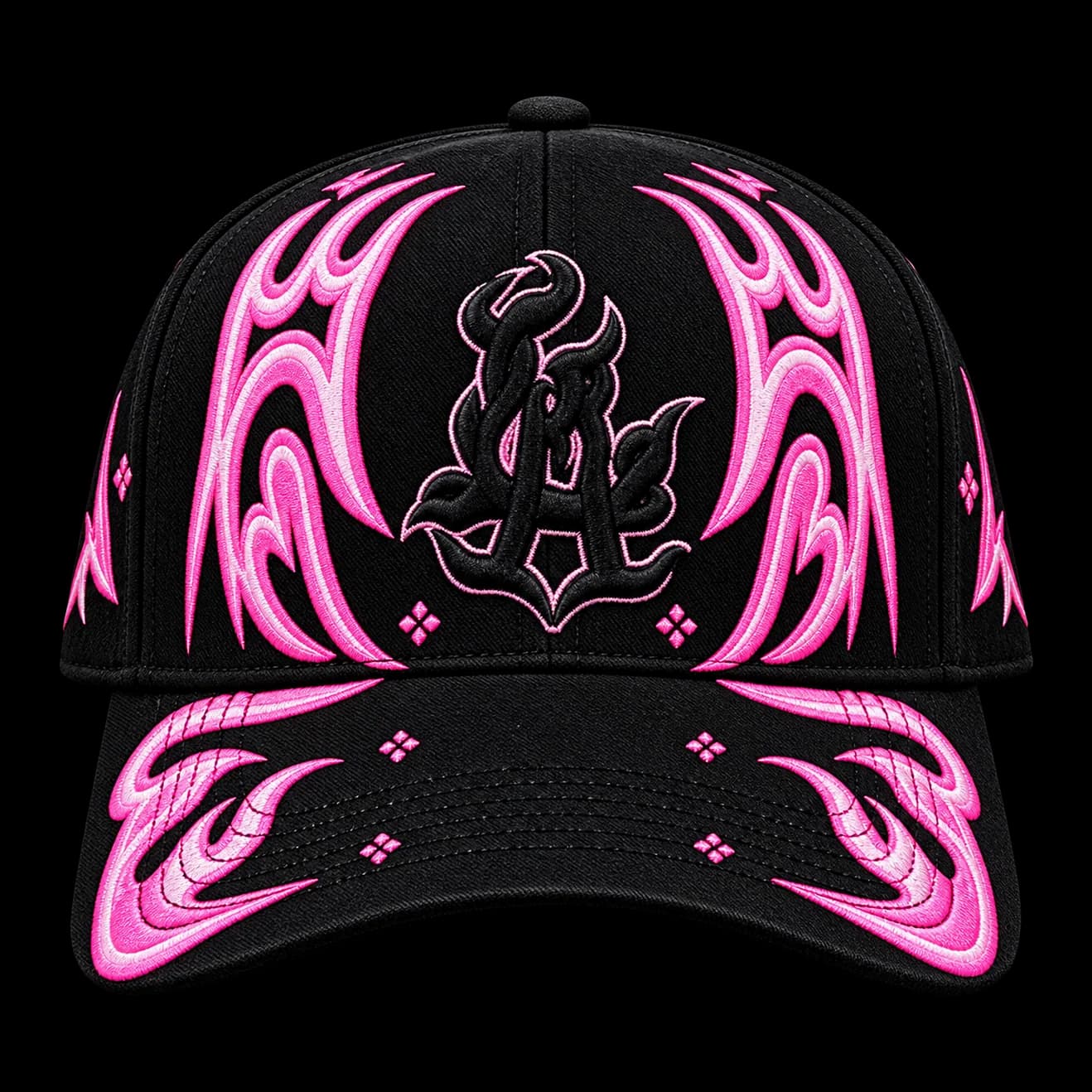 Gorra Pink Demon, vista frente